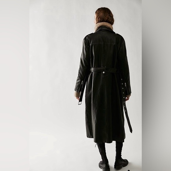 Free People We the Free Isabelle Vegan Leather Jacket - Picture 2 of 10